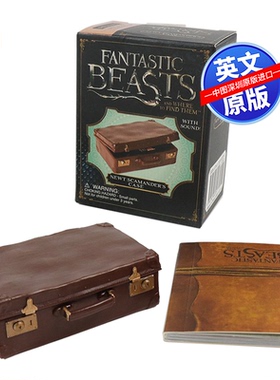 英文原版 神奇动物在哪里 纽特·斯卡曼德的手提箱 Fantastic Beasts and Where to Find Them 哈利波特电影周边 正版书