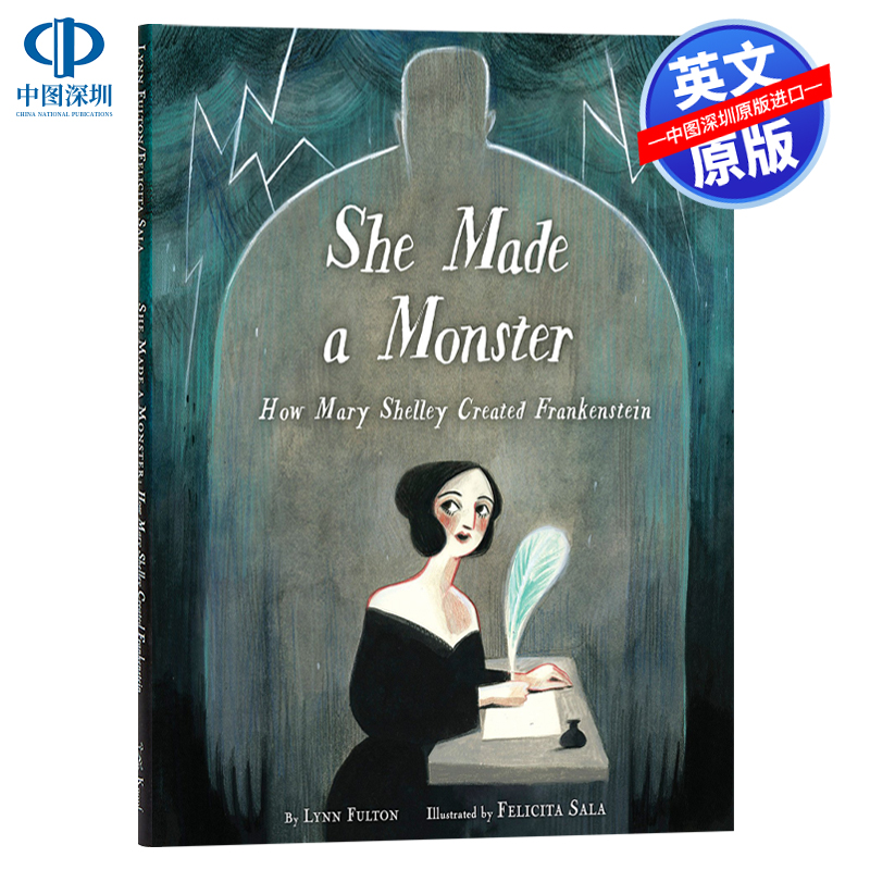 创造怪物的她英文原版正版书