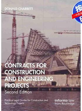 预售【按需印刷】英文原版 建筑与工程项目合同 Contracts for Construction and Engineering Projects 原装进口正版书籍