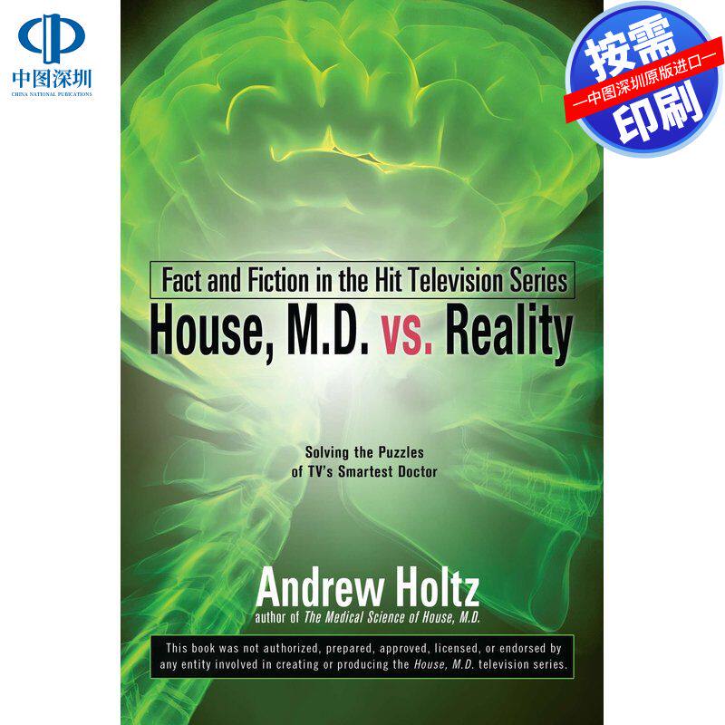 预售【按需印刷】豪斯医生 vs 现实House M.D. vs. Reality企鹅兰登出版 进口书籍正版