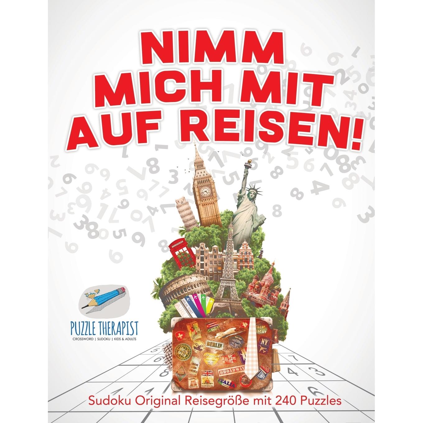 【预售 按需印刷】德文原版Nimm Mich Mit Auf Reisen! | Sudoku Original Reisegr??e mit 240 Puzzles德语ger进口原版正版书籍