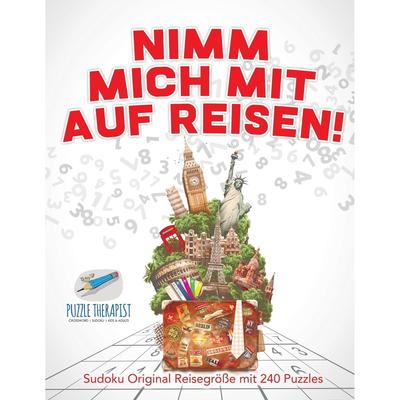 【预售 按需印刷】德文原版Nimm Mich Mit Auf Reisen! | Sudoku Original Reisegr??e mit 240 Puzzles德语ger进口原版正版书籍