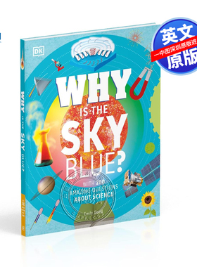 英文原版 DK 为什么天空是蓝色的？ Why Is the Sky Blue? 儿童科学探索科普百科认知中小学生STEM科普入门精装全彩插图