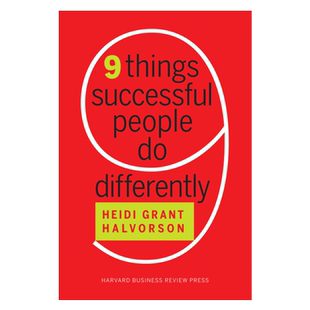英文原版 哈佛商业评论 成功人士与众不同的九件事 Nine Things Successful People Do Differently 进口正版书籍