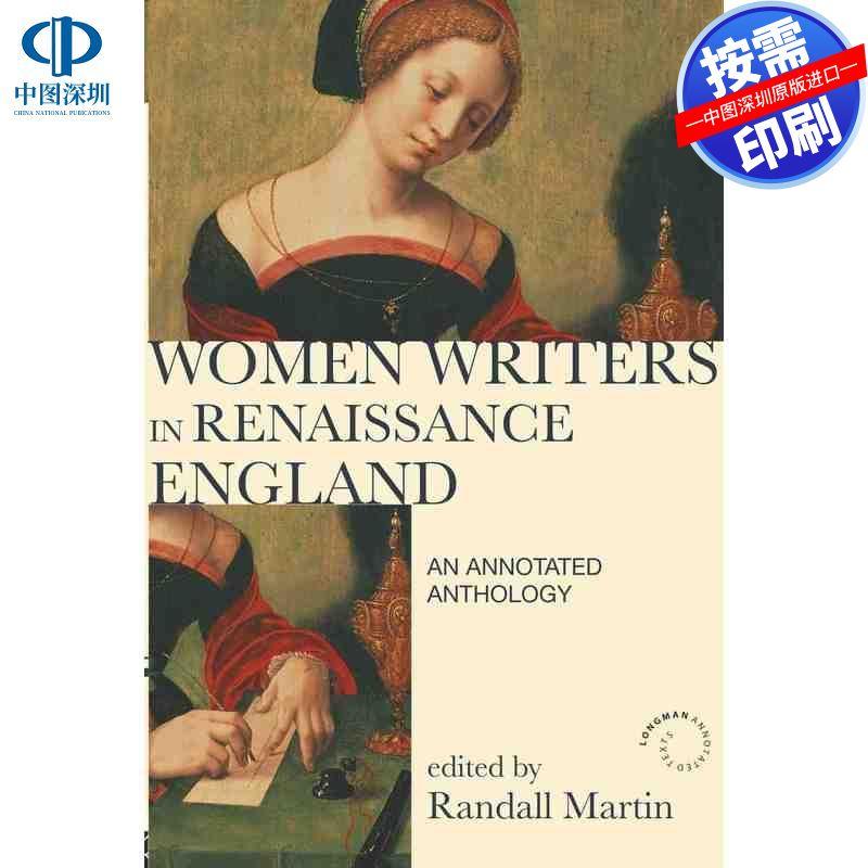 预售【按需印刷】英文原版 文艺复兴时期英格兰的女性作家 Women Writers in Renaissance England 原装进口正版书籍