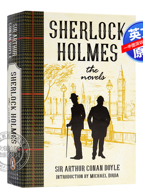 预售英文原版 Sherlock Holmes - The Novels 福尔摩斯 精装 EXP- PROP-Int 全英文版小说 毛边书