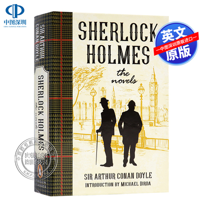 预售英文原版 Sherlock Holmes - The Novels 福尔摩斯 精装 EXP- PROP-Int 全英文版小说 毛边书