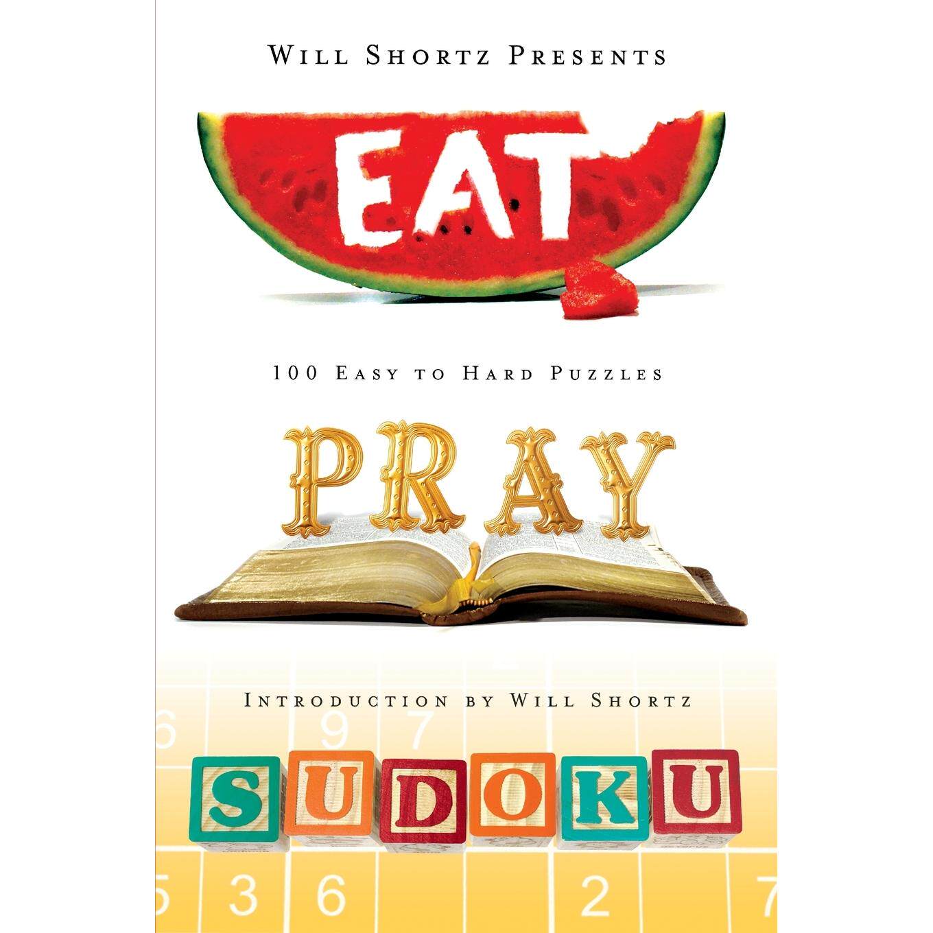 【预售 按需印刷】英文原版WSP EAT  PRAY  数独WSP EAT  PRAY  SUDOKU原装进口正版书籍