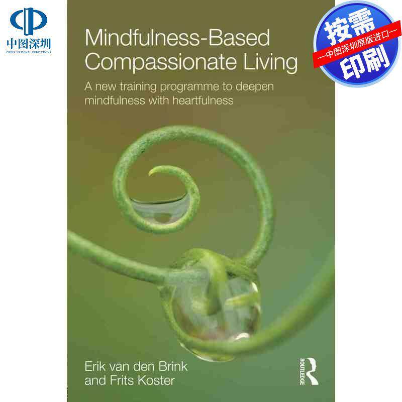 预售【按需印刷】英文原版 基于正念的慈悲生活 Mindfulness-Based Compassionate Living 原装进口正版书籍