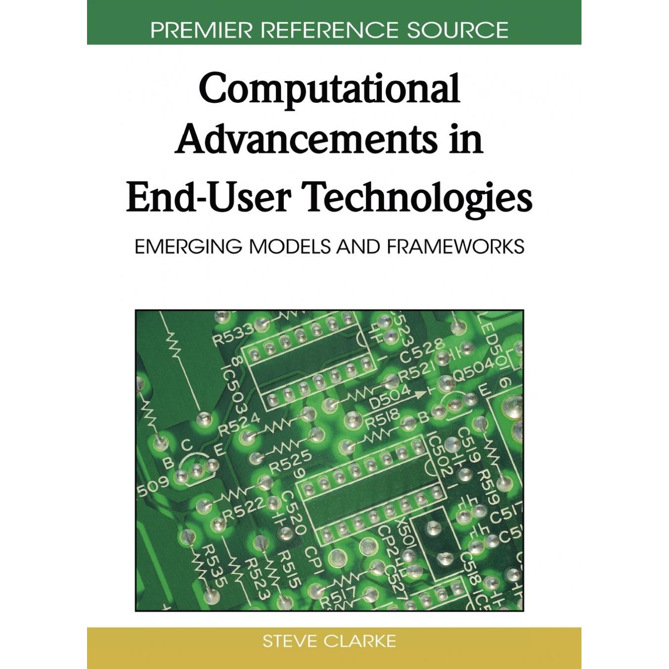 【预售 按需印刷】英文原版终端用户技术的计算进步Computational Advancements in End-User Technologies原装进口正版书籍
