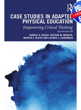 预售【按需印刷】英文原版 适应性体育教育案例研究 Case Studies in Adapted Physical Education 原装进口正版书籍