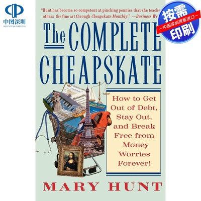 预售 按需印刷 英文原版 彻底的吝啬鬼 The Complete Cheapskate 进口书籍正版
