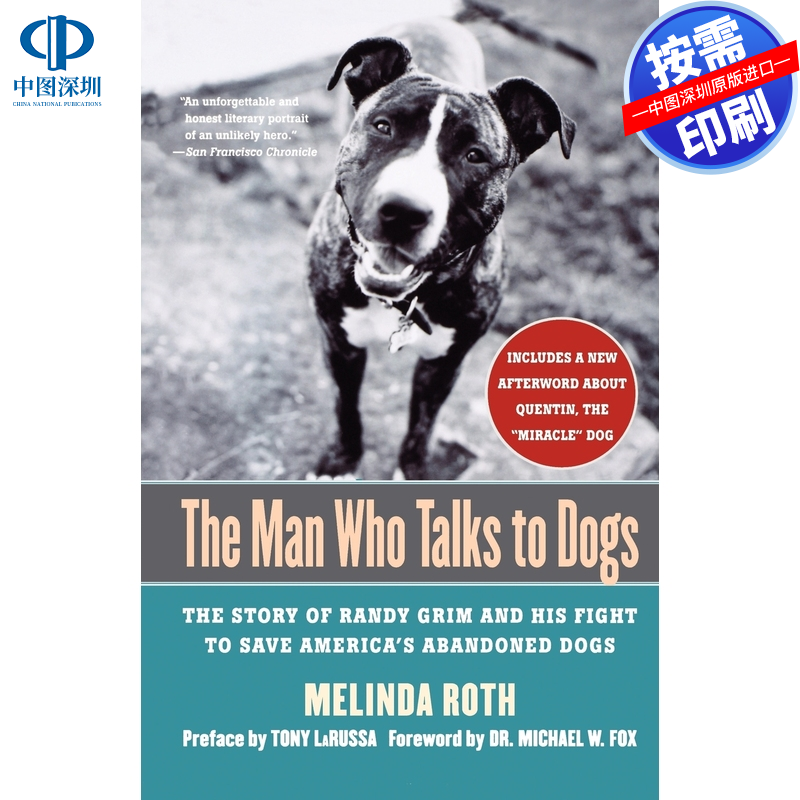 预售 按需印刷 英文原版 与狗交谈的男人 The Man Who Talks to Dogs 进口书籍正版