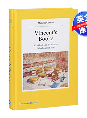 英文原版 Vincent's Book 文森特的书 梵高和启发他的作家 进口英文正版书籍