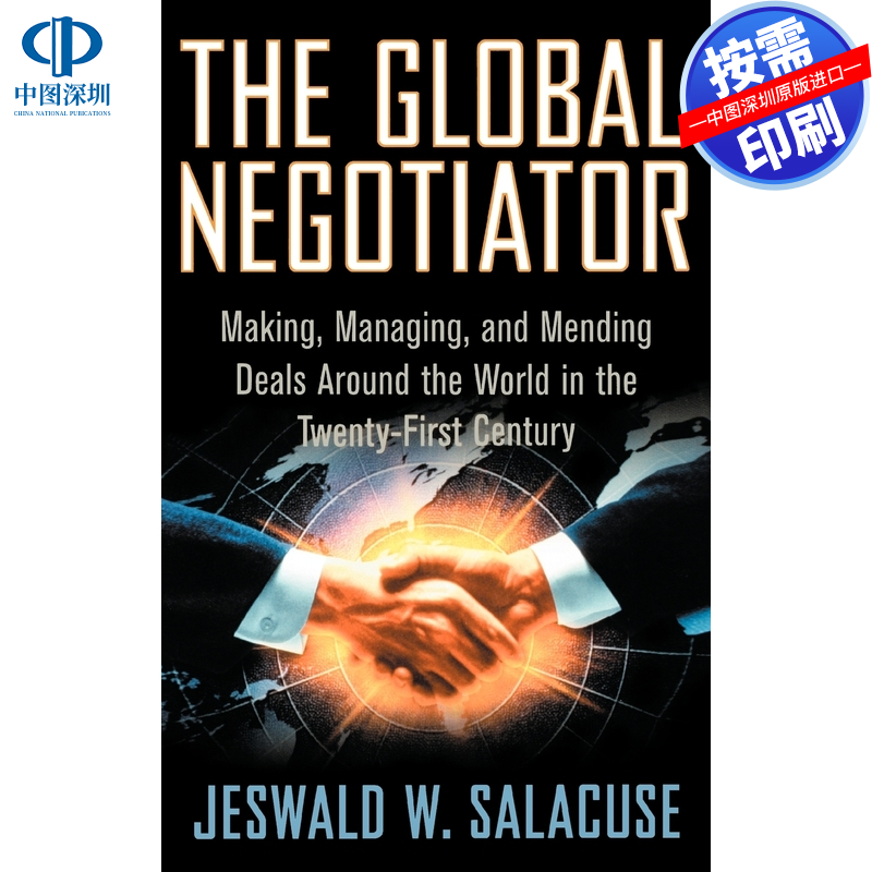 预售 按需印刷 英文原版 全球谈判专家 The Global Negotiator 进口书籍正版