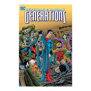 预售英文原版 DC漫画 超人与蝙蝠侠 Superman & Batman: Generations Omnibus 精装收藏版