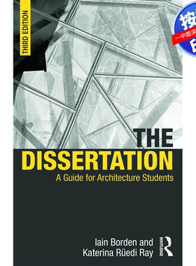 预售【按需印刷】英文原版 论文 The Dissertation 原装进口正版书籍