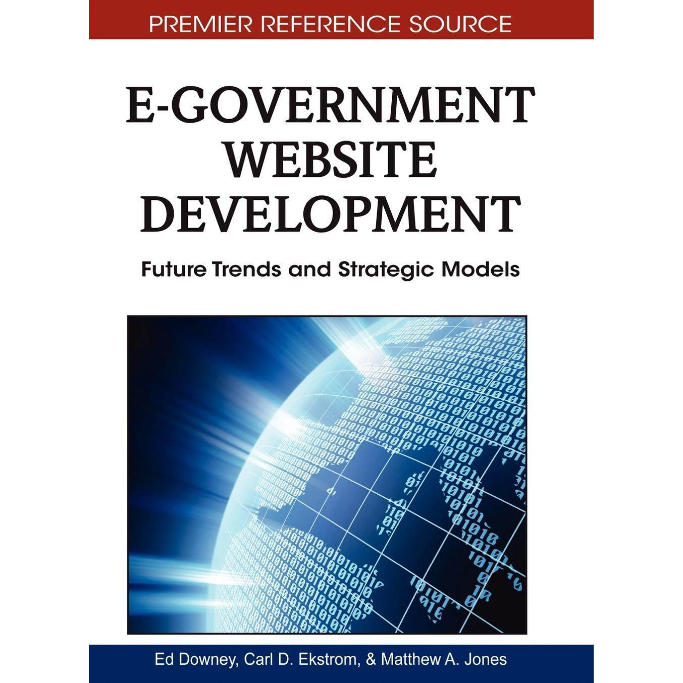【预售 按需印刷】英文原版电子政务网站开发E-Government Website Development原装进口正版书籍