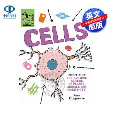 预售英文原版 微观科学：细胞 Tiny Science: Cells