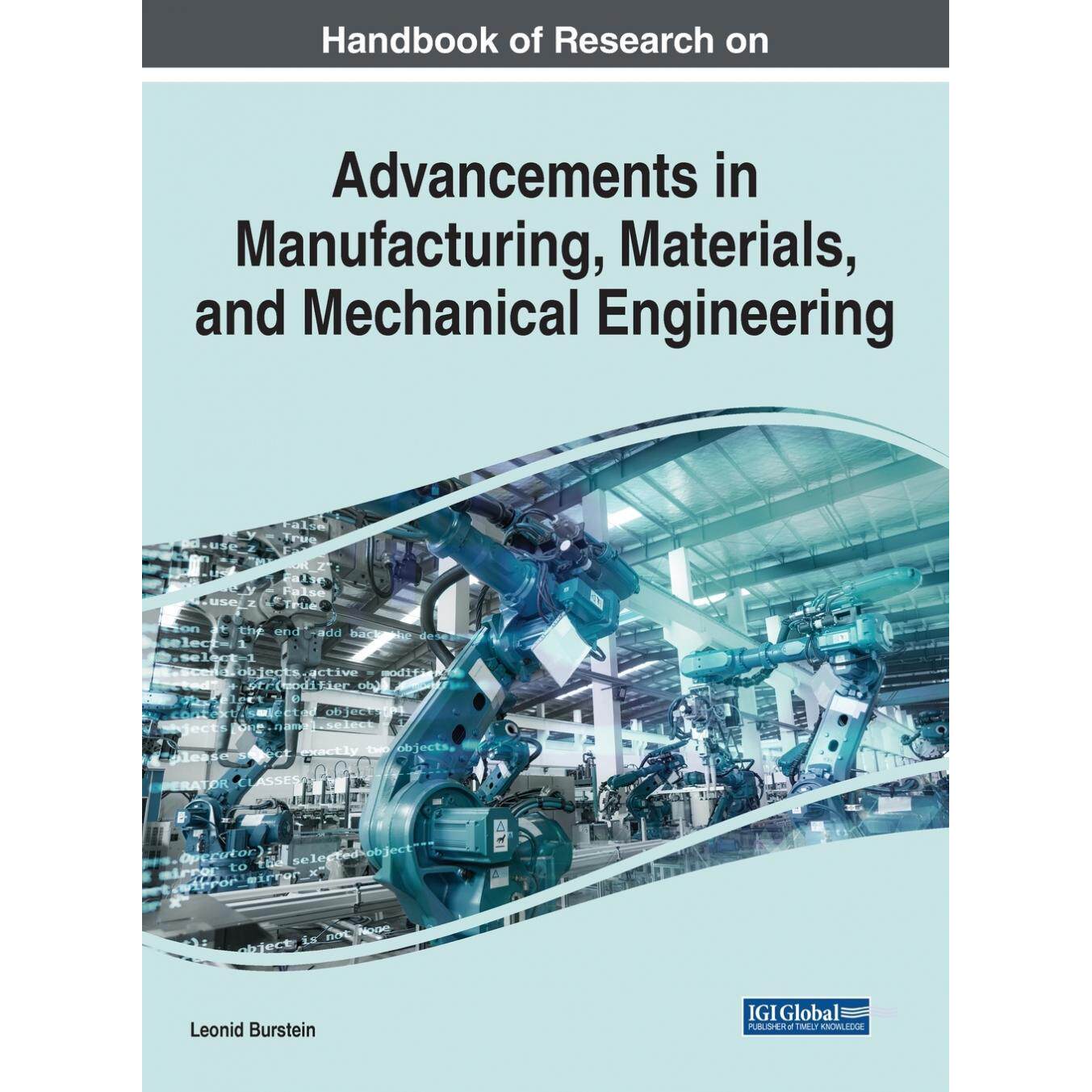 【预售 按需印刷】英文原版制造、材料和机械工程进展手册Handbook of Research on Advancements in Manufacturing Materials a