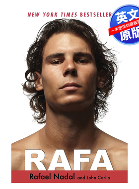 英文原版 拉菲尔·纳达尔传记 Rafa 西班牙网球运动员体育球星回忆录小说 Rafael Nadal 网坛大满贯冠军得主 自我励志激励