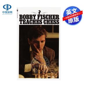 Teaches 预售英文原版 Fischer Bobby Chess 鲍比菲舍尔教国际象棋