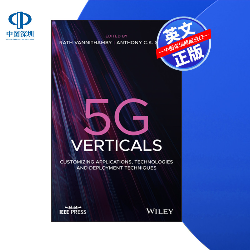【预售 按需印刷】Wiley出版 5G垂直领域:定制应用、技术和部署技术 5G Verticals 进口英文正版书籍