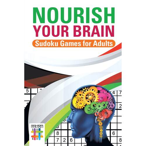 【预售 按需印刷】英文原版Nourish Your Brain | Sudoku Games for Adults进口原版正版书籍