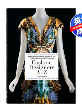 英文原版 Ed.时装设计师A-Z第40版 Fashion Designers A-Z 精装艺术书 服装画册 纽约FIT博物馆收藏的近一个世纪的时尚大师作品集