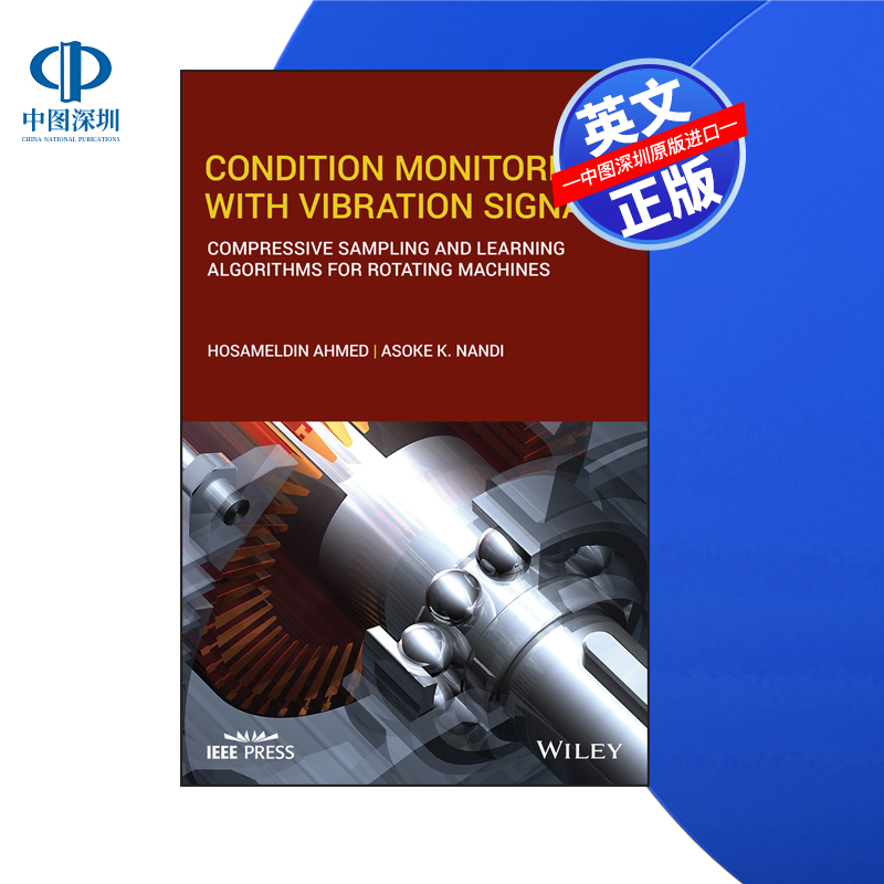 【预售 按需印刷】Wiley出版 振动信号状态监测 Condition Monitoring with Vibration Signals 进口英文正版书籍