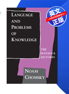 【预售 按需印刷】语言与知识问题 Language and Problems of Knowledge 诺姆·乔姆斯基 Noam Chomsky 进口英文正版书籍