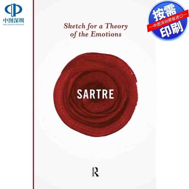 预售【按需印刷】英文原版 情绪理论草图 Sketch for a Theory of the Emotions 原装进口正版书籍