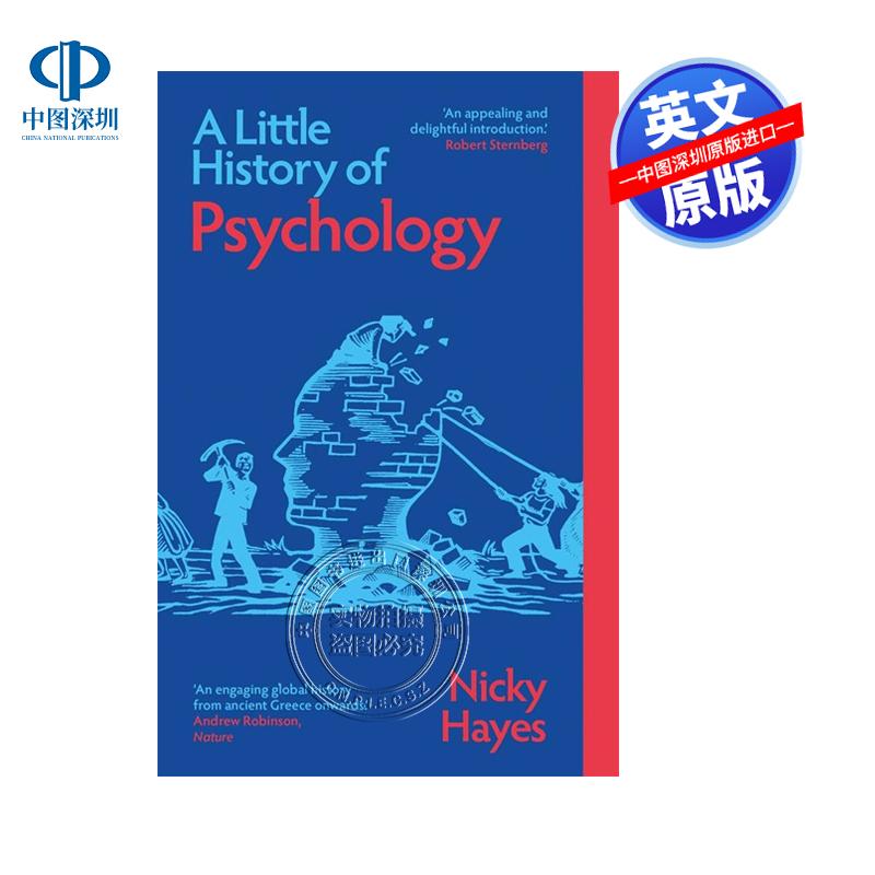 预售英文原版 耶鲁心理学小史 A Little History of Psychology Nicky Hayes 心理学知识 人文社科