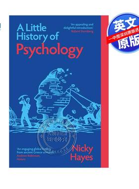 预售英文原版 耶鲁心理学小史 A Little History of Psychology Nicky Hayes 心理学知识 人文社科