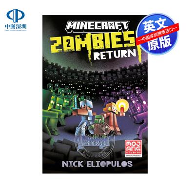 现货英文原版 我的世界：僵尸回归！ Minecraft: Zombies Return!
