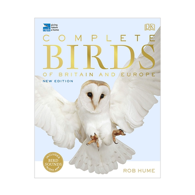 英文原版 英国和欧洲的完整鸟类 RSPB Complete Birds of Britain and Europe 精装DK动物科普百科读物
