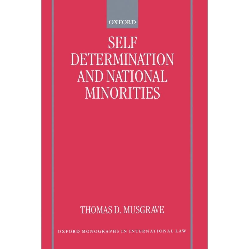 预售【按需印刷】英文原版 Self-Determination and National Minorities自我决定与少数民族 牛津大学出版 原版进口正版书籍