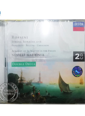 【中图音像】罗西尼 弦乐奏鸣曲 2CD 4438382 环球