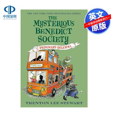 现货英文原版 本尼迪克特神秘社会与囚徒困境 The Mysterious Benedict Society and the Prisoner's Dilemma