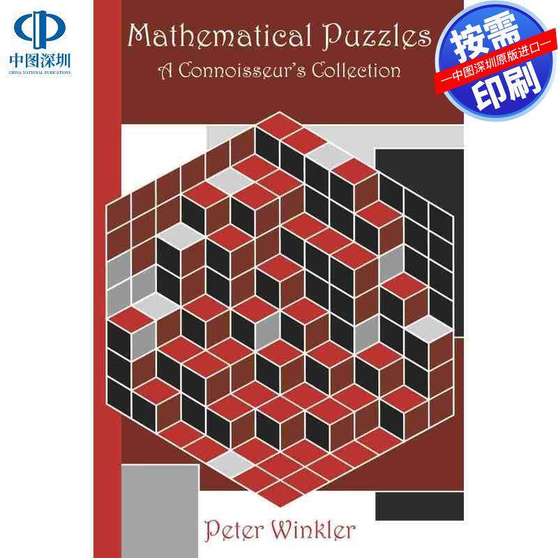预售【按需印刷】英文原版 数学谜题 Mathematical Puzzles 原装进口正版书籍