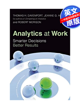 英文原版 工作中的分析:更明智的决策，更好的结果 Analytics at Work: Smarter Decisions, Better Results