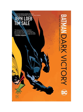 现货英文原版 DC系列漫画 蝙蝠侠:黑暗胜利(新版) Batman: Dark Victory 黑暗骑士传说神秘绘本小说