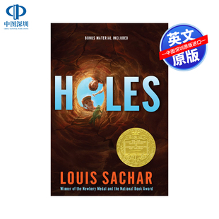 纽伯瑞奖 洞 别有洞天小说原著书 Louis 青少年儿童中小学生课外英语读物阅读读本 英文原版 Sachar Holes