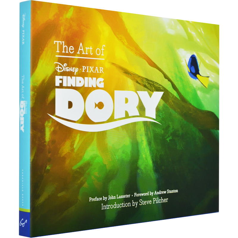 英文原版 The Art of Finding Dory海底总动员2多莉去哪儿电影版艺术画册设定集画集迪士尼皮克斯周边进口书正版