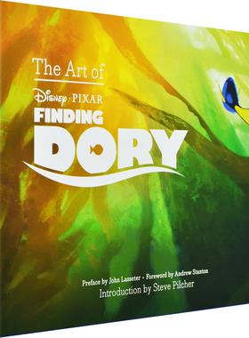 英文原版 The Art of Finding Dory 海底总动员2 多莉去哪儿 电影版艺术画册  设定集画集 迪士尼 皮克斯 周边 进口书 正版