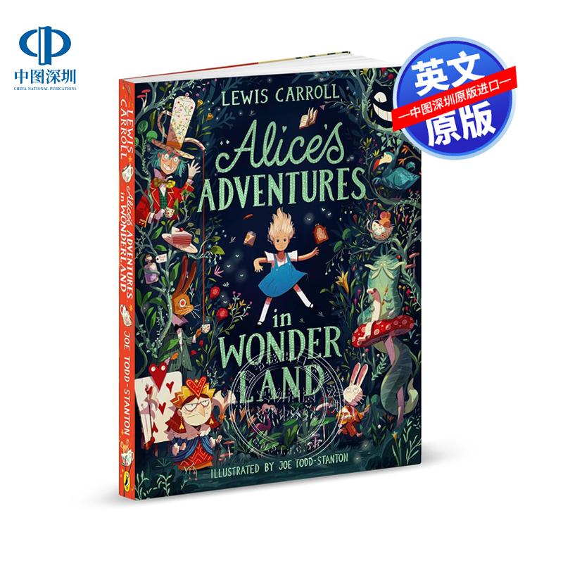 英文原版 爱丽丝仙境 精装插图版 Alices Adventures in Wonderland