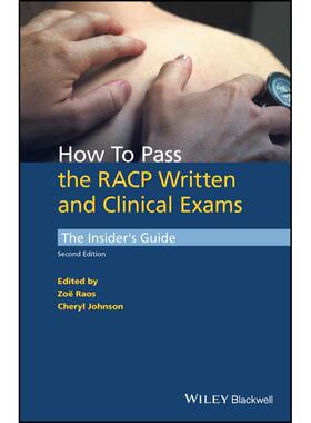 【预售 按需印刷】英文原版如何通过RACP PB 2e考试How to Pass the RACP PB 2e原装进口正版书籍
