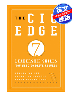 英文原版 哈佛商业评论 首席信息官优势 The CIO Edge: 7 Leadership Skills You Need to Drive Results 进口正版书籍