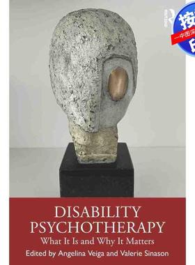 预售【按需印刷】英文原版 残疾心理咨询 Disability Psychotherapy 原装进口正版书籍