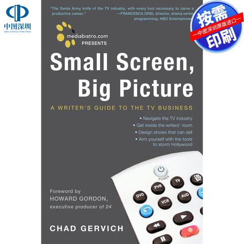 预售【按需印刷】 Mediabistro.com 呈现：小屏幕大画面Mediabistro.com Presents Small Screen, Big Picture企鹅兰登出版 进口书